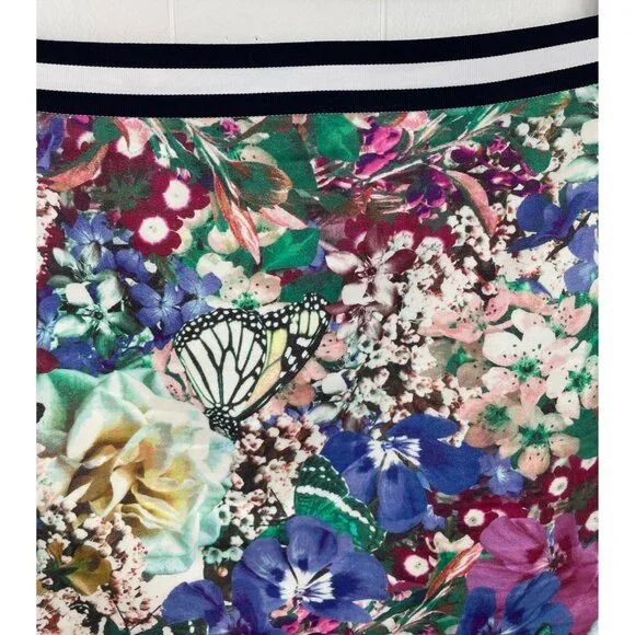 Tommy Hilfiger Floral Butterflies Lined Pencil Straight Skirt Womens Size 10 - Picture 4 of 10